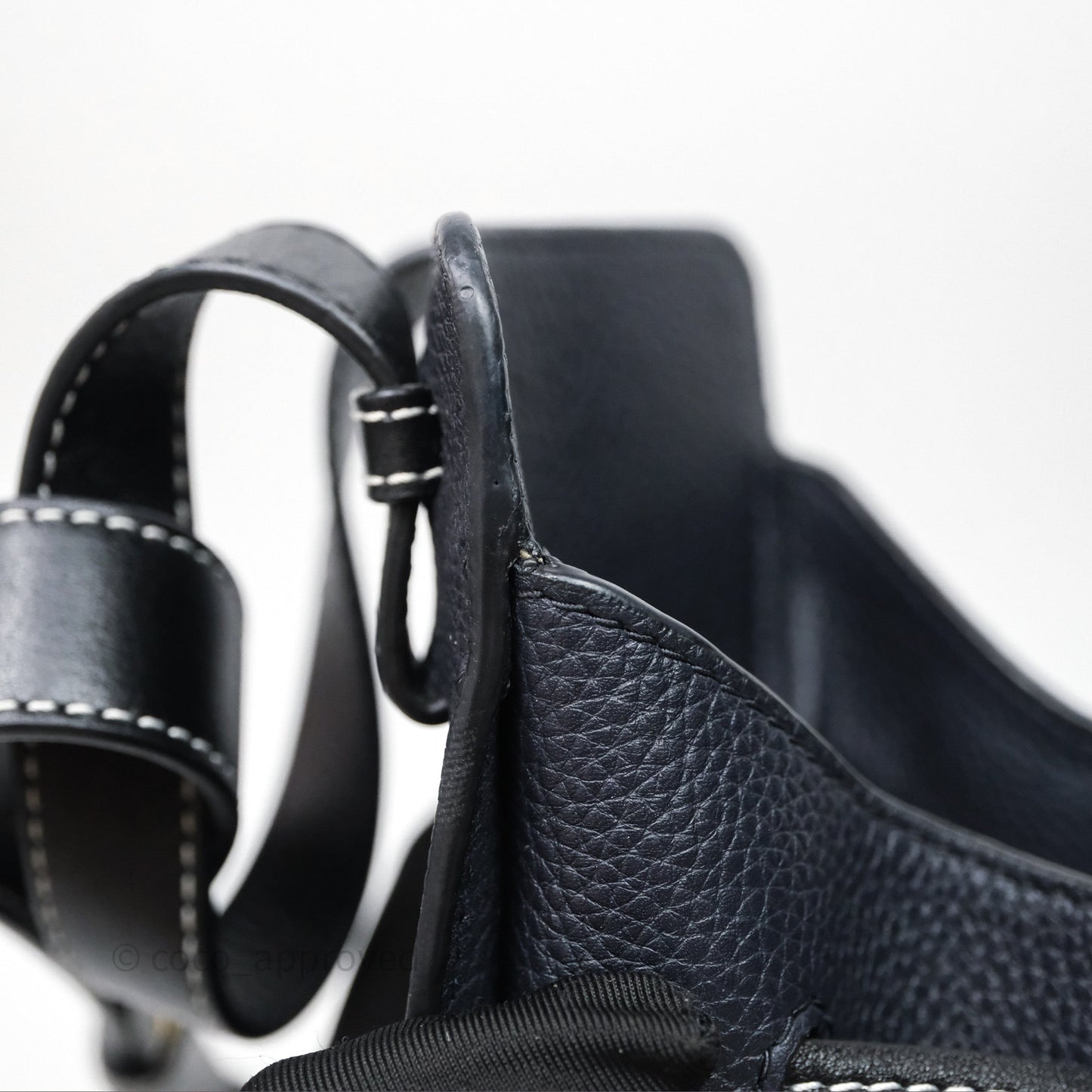 Loewe Small Hammock Shoulder Bag Calfskin Navy