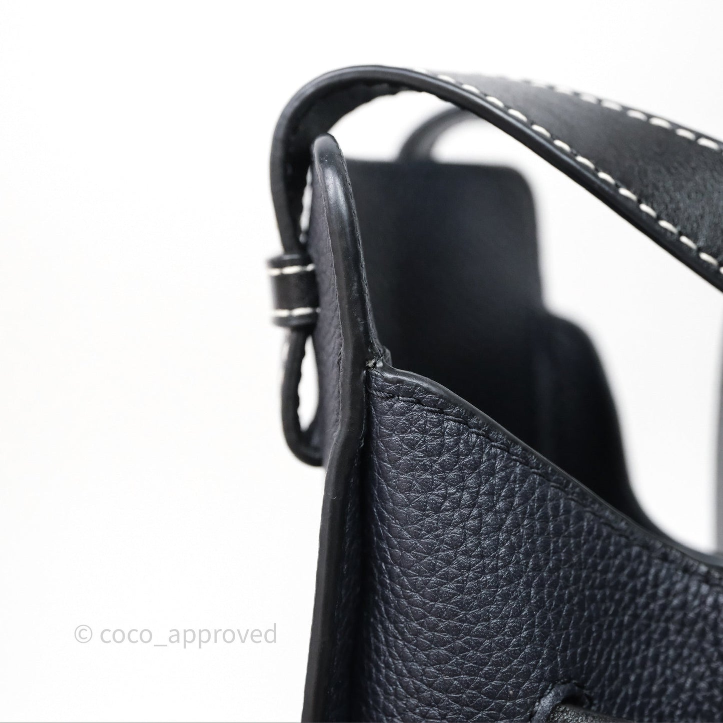 Loewe Small Hammock Shoulder Bag Calfskin Navy