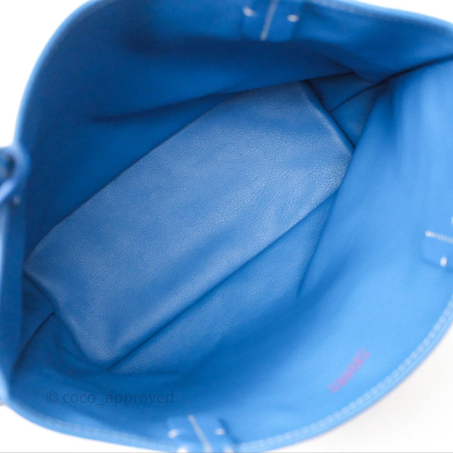 Goyard Anjou Mini Bag Goyardine Canvas Blue