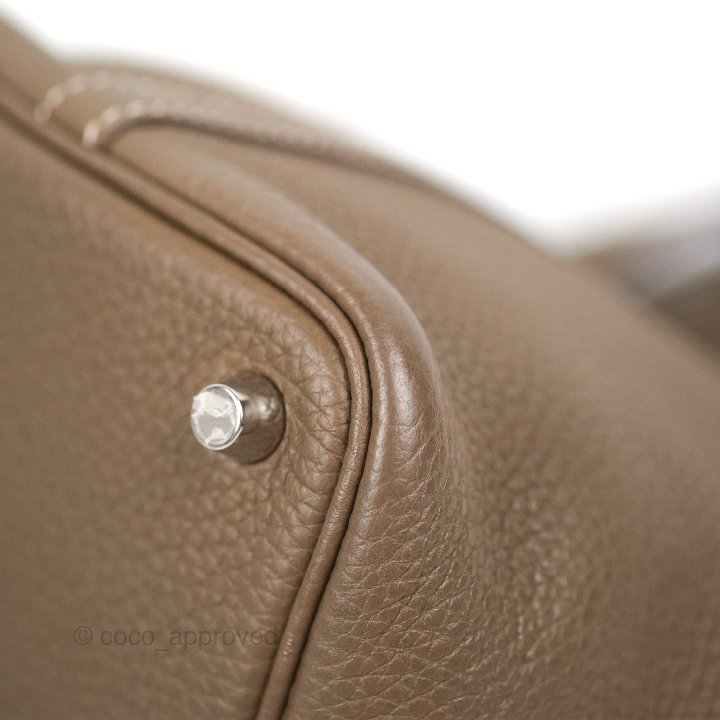 Hermès Picotin Lock 18 Etoupe Clemence Palladium Hardware