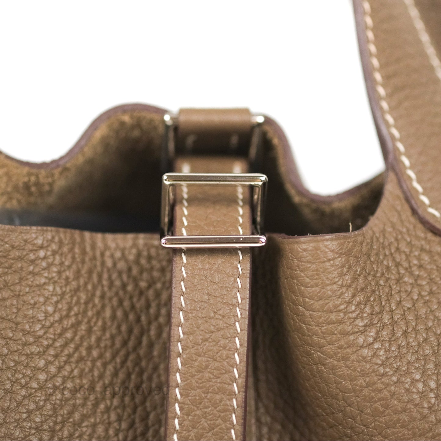 Hermès Picotin Lock 18 Etoupe Clemence Palladium Hardware