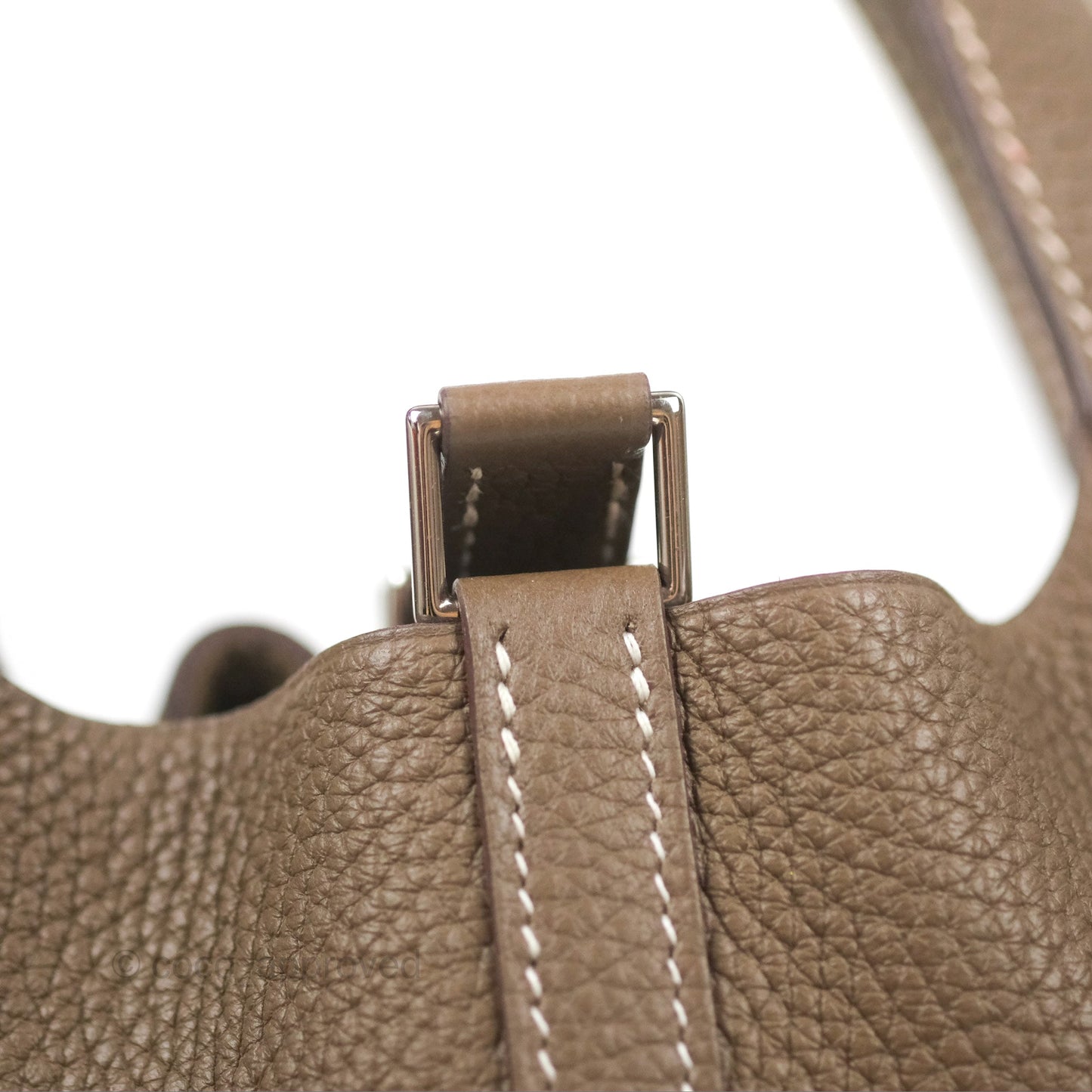 Hermès Picotin Lock 18 Etoupe Clemence Palladium Hardware