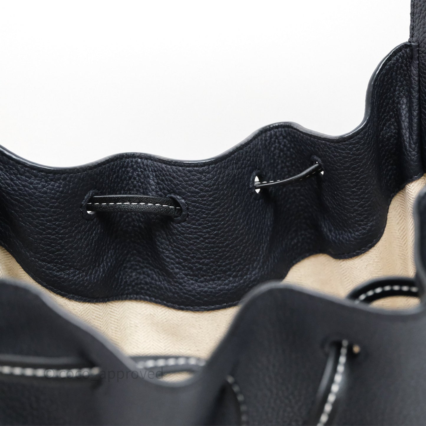 Loewe Small Hammock Shoulder Bag Calfskin Navy