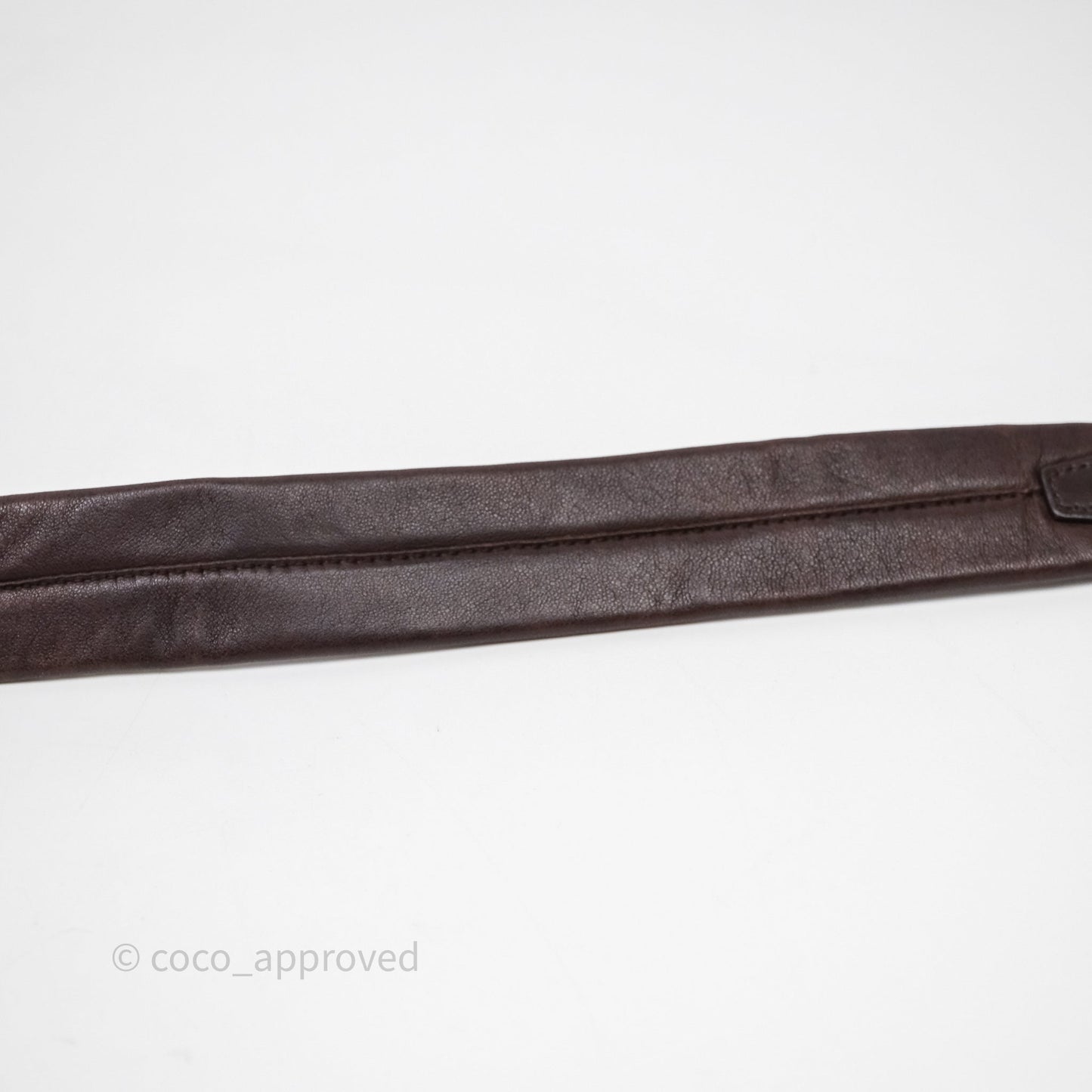 Prada Explore Medium Nappa Leather Shoulder Bag Chocolate Brown