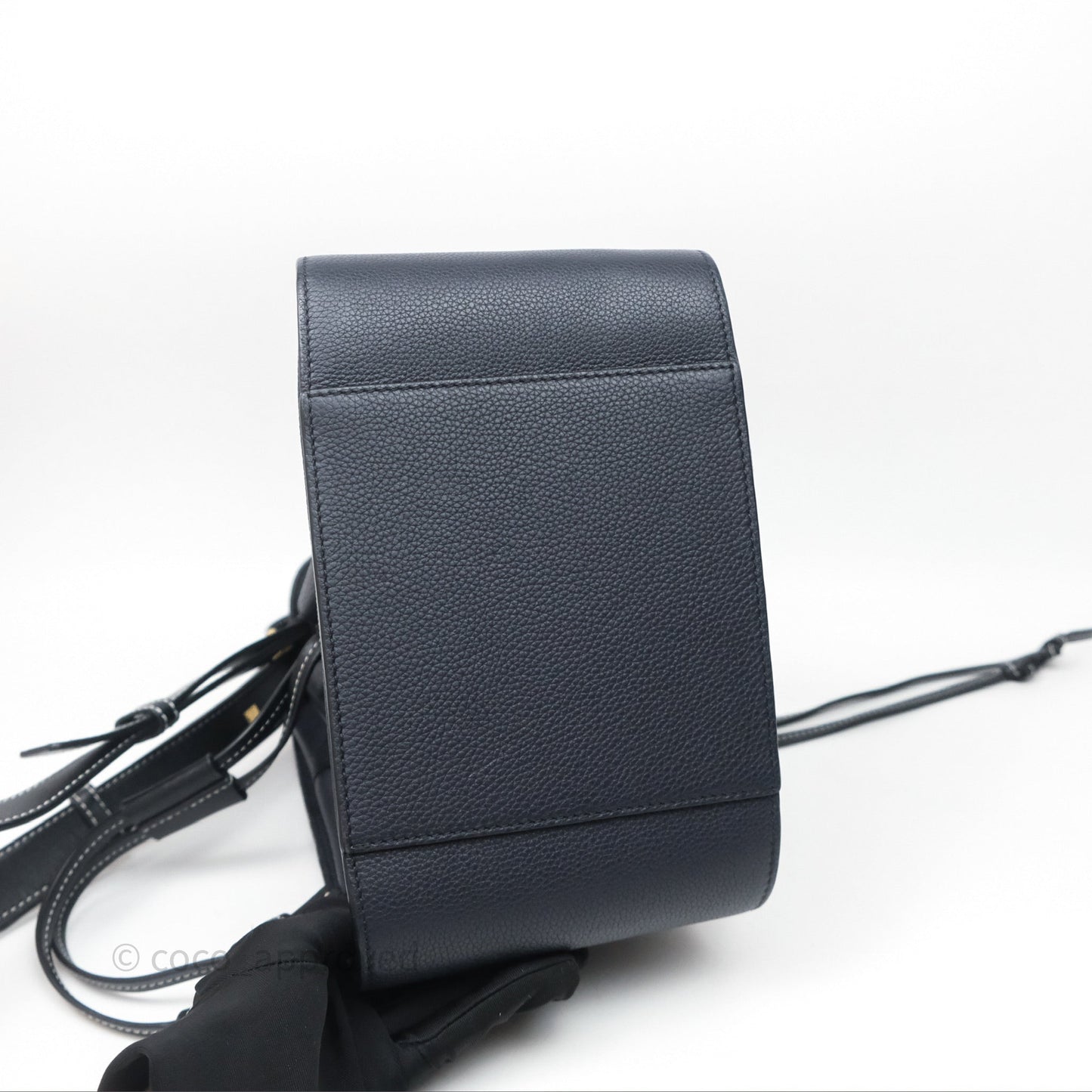 Loewe Small Hammock Shoulder Bag Calfskin Navy