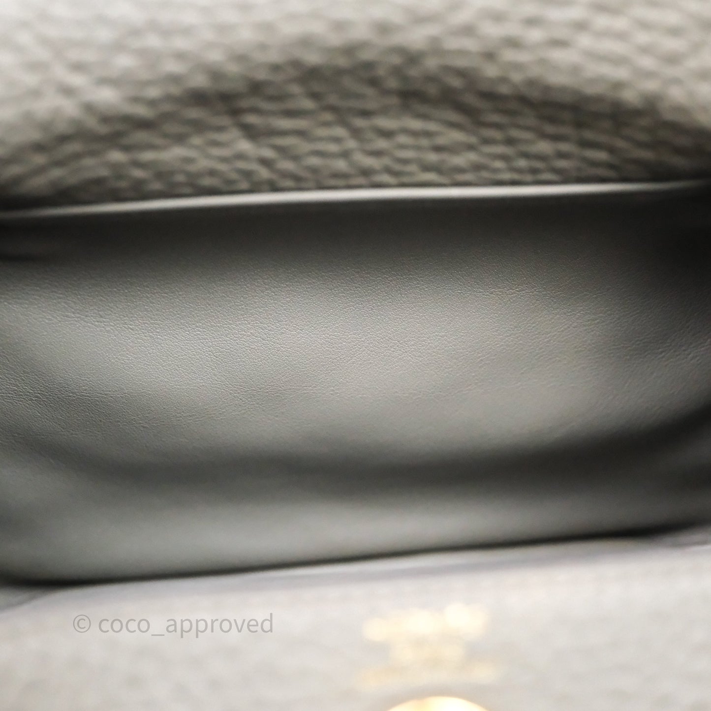 Hermès Mini Lindy 20 Gris Meyer Clemence 0L Gold Hardware