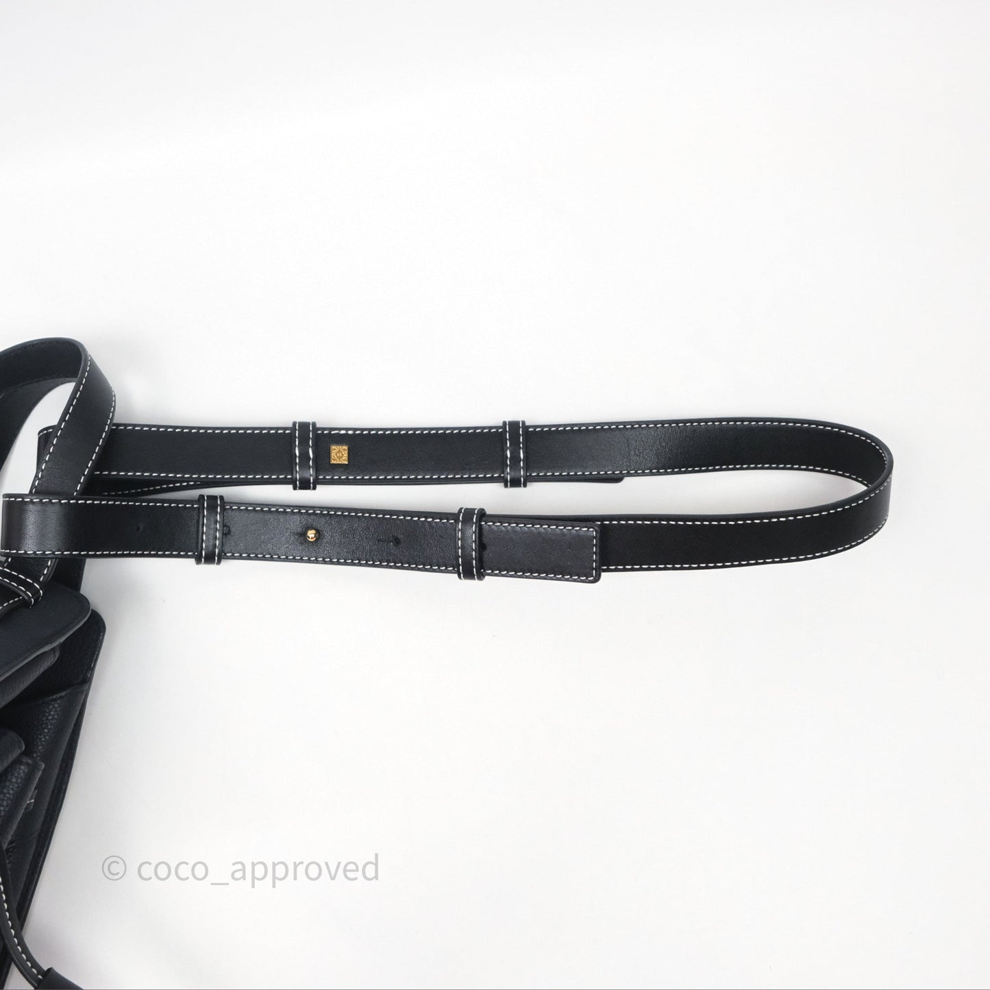 Loewe Small Hammock Shoulder Bag Calfskin Navy