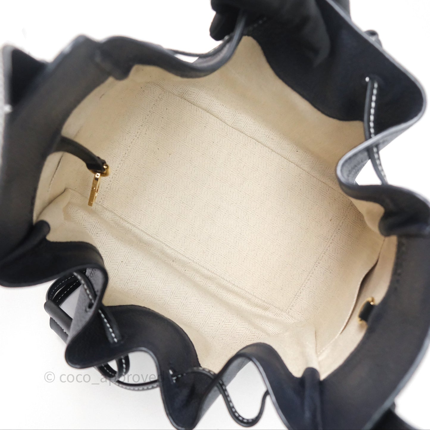 Loewe Small Hammock Shoulder Bag Calfskin Navy