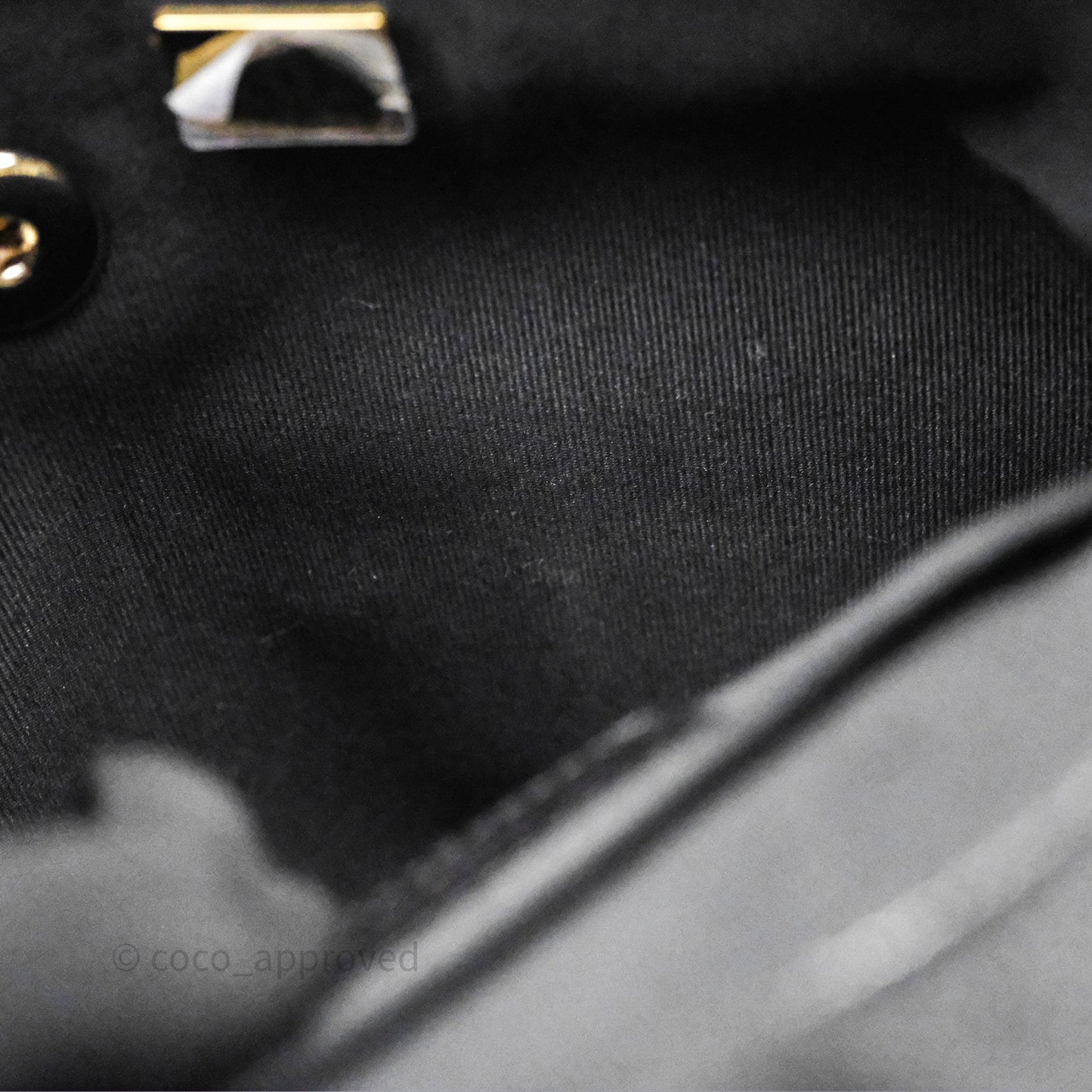 Chanel Duma Backpack Medium Black Caviar Gold Hardware