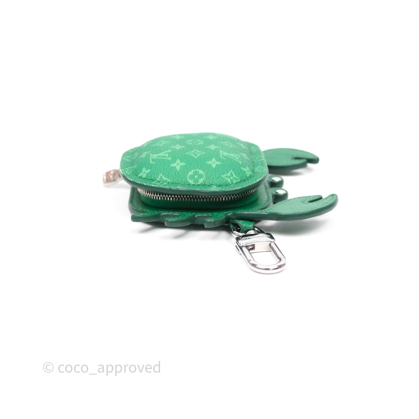 Louis Vuitton Crab Bag Charm Green