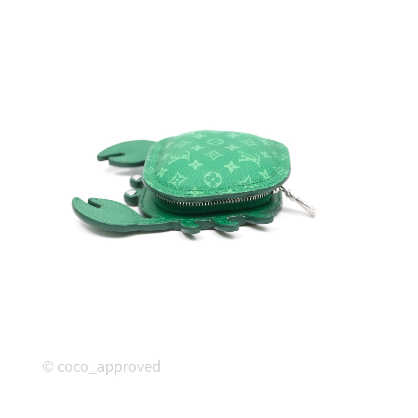 Louis Vuitton Crab Bag Charm Green