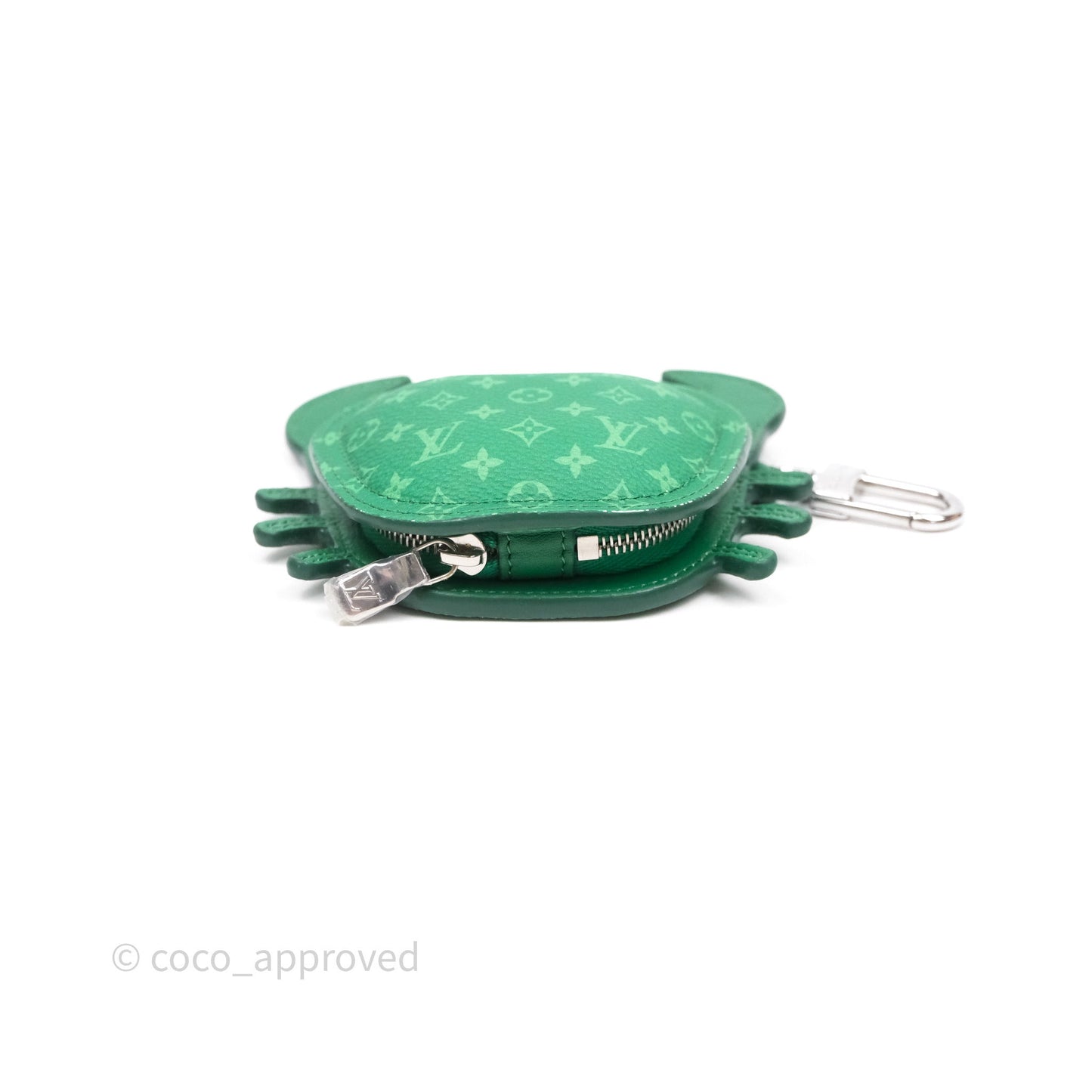 Louis Vuitton Crab Bag Charm Green