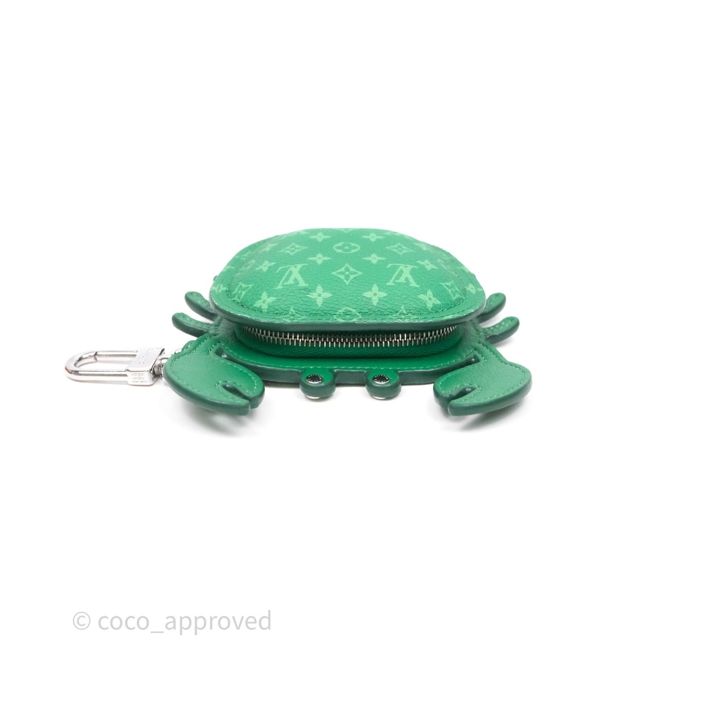 Louis Vuitton Crab Bag Charm Green