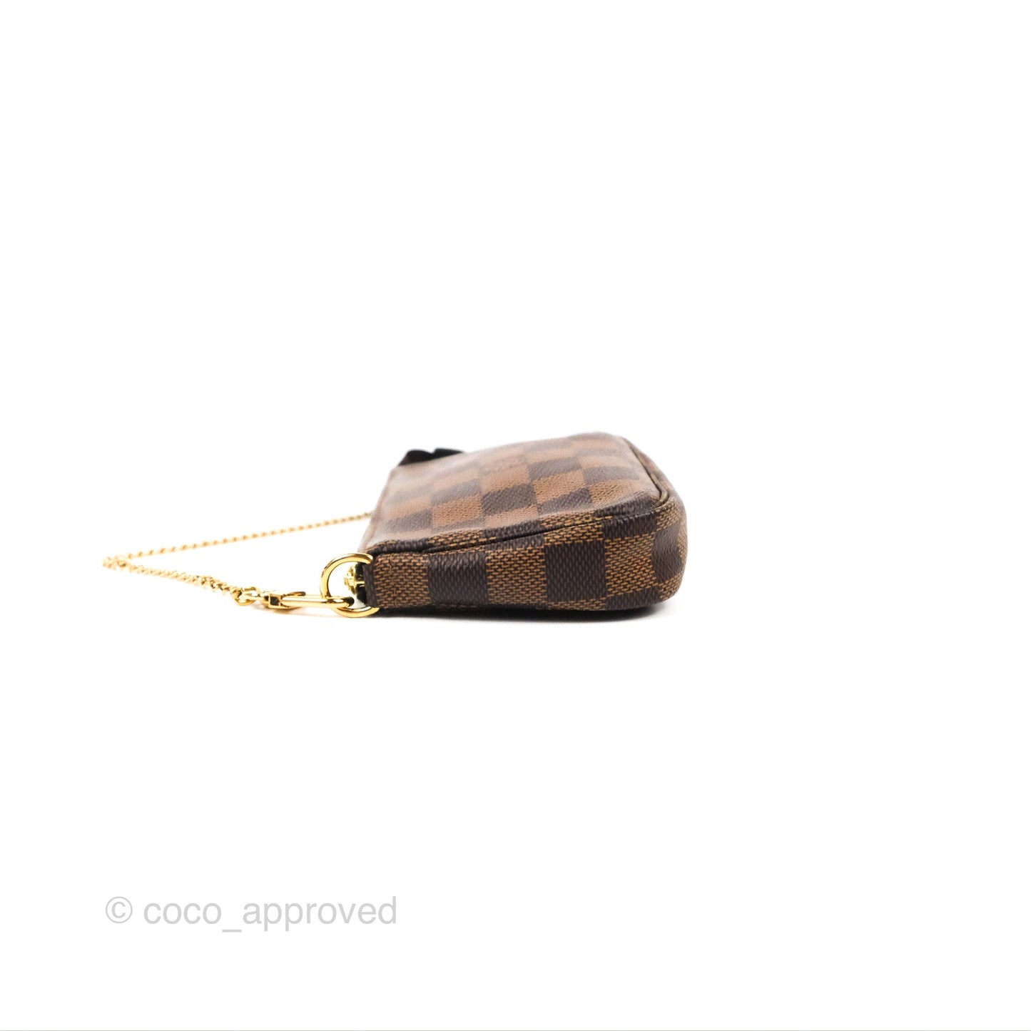 Louis Vuitton Mini Pochette Accessories Damier Ebene