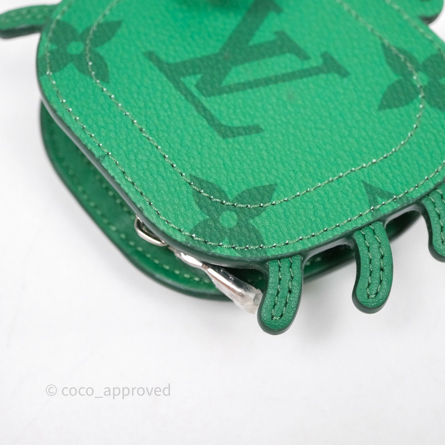 Louis Vuitton Crab Bag Charm Green