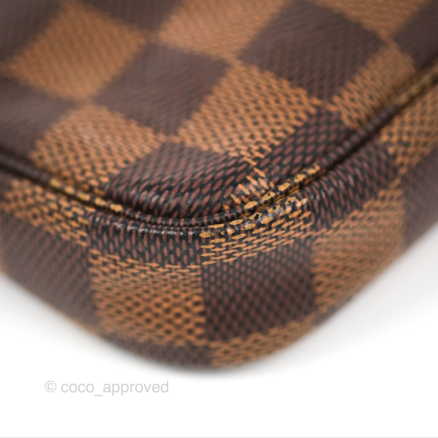 Louis Vuitton Mini Pochette Accessories Damier Ebene