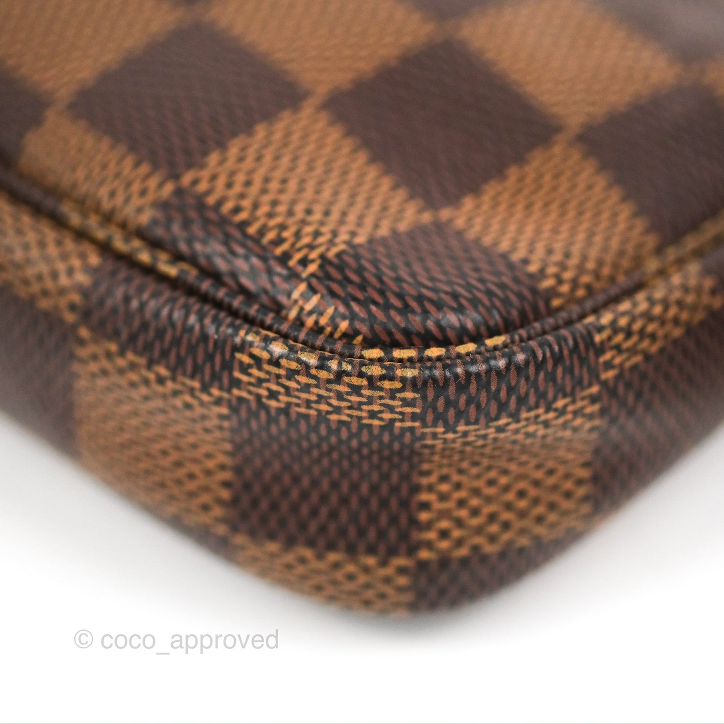 Louis Vuitton Mini Pochette Accessories Damier Ebene