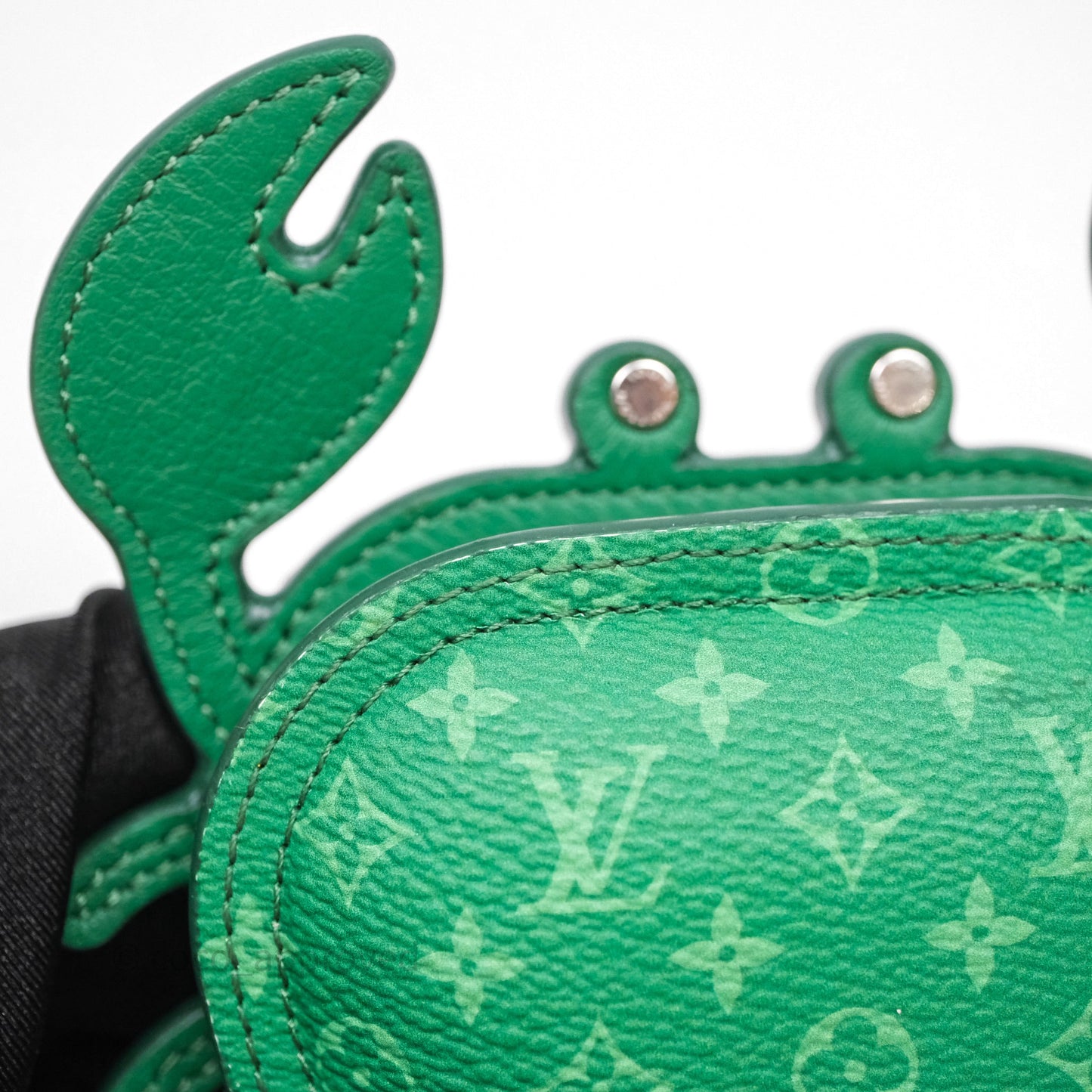 Louis Vuitton Crab Bag Charm Green