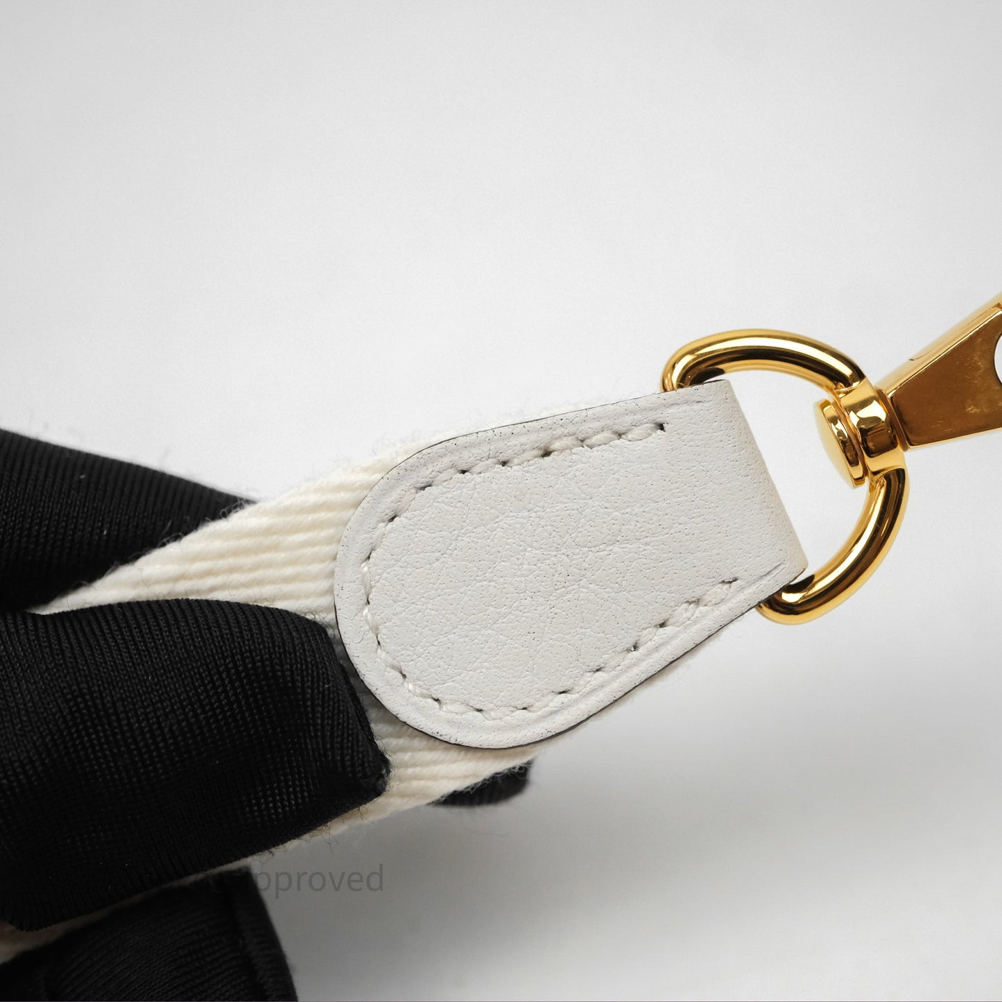 Hermès Mini Evelyne 16 New White 0U Clemence Gold Hardware