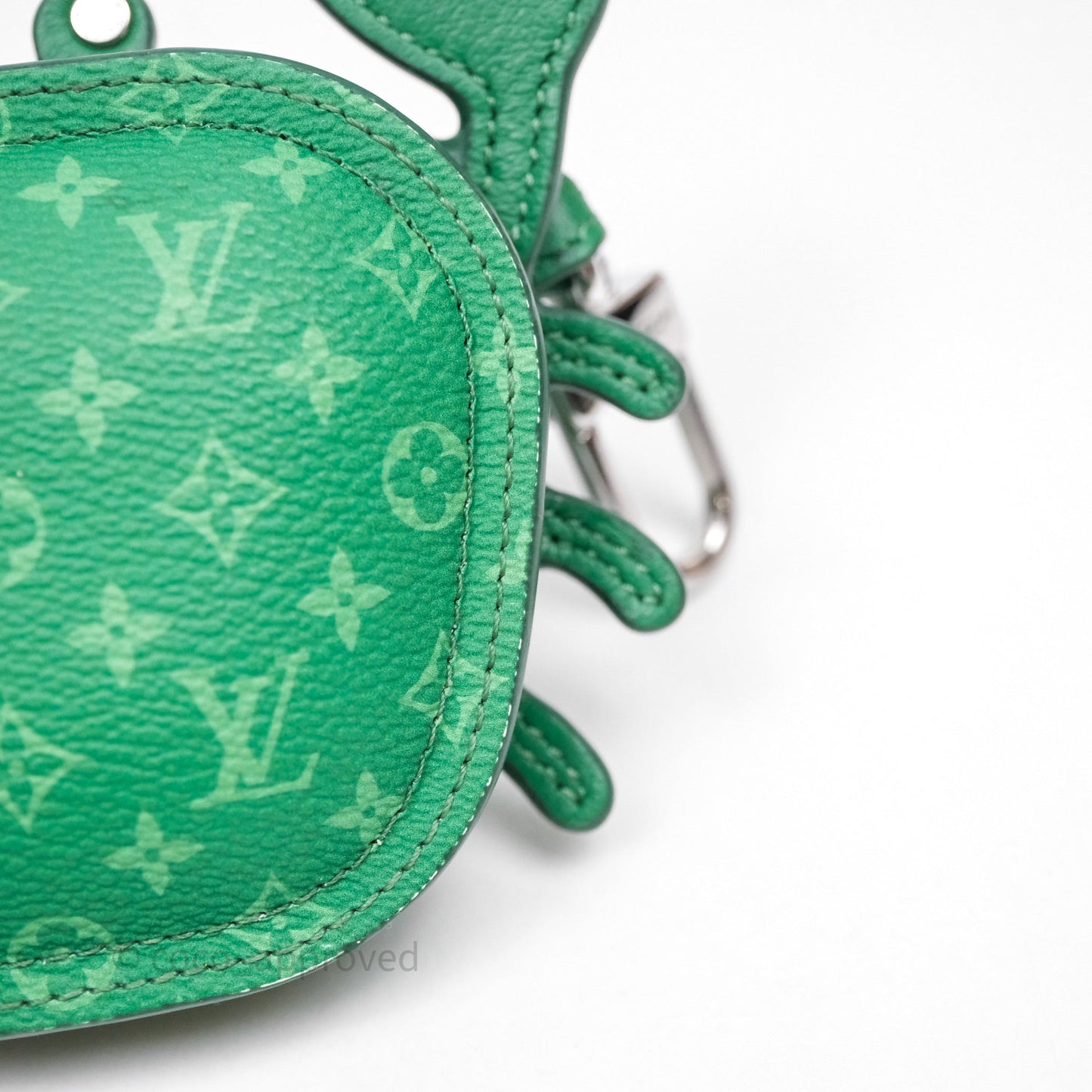 Louis Vuitton Crab Bag Charm Green