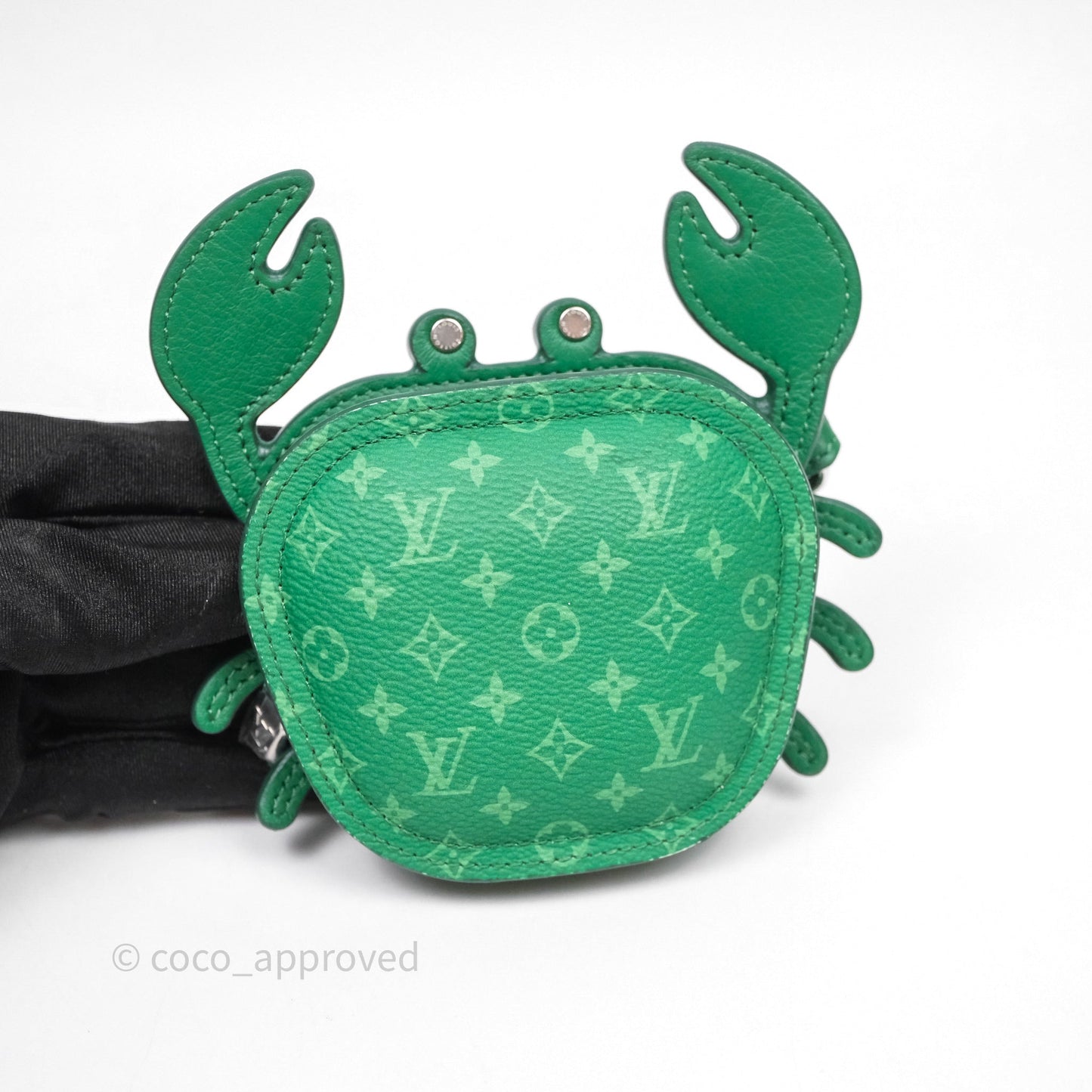 Louis Vuitton Crab Bag Charm Green