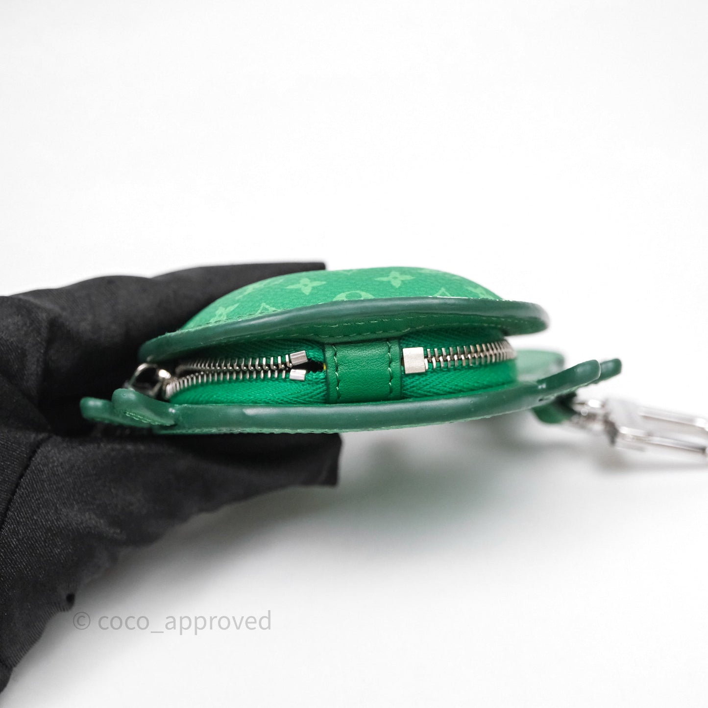 Louis Vuitton Crab Bag Charm Green