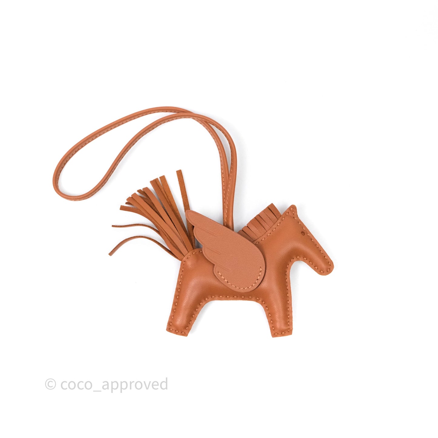 Hermès Rodeo Pegase PM Bag Charm Gold