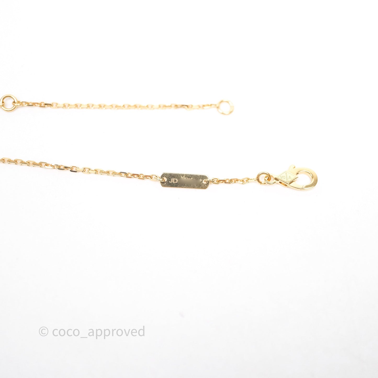 Van Cleef & Arpels Vintage Alhambra Pendant Malachite Yellow Gold