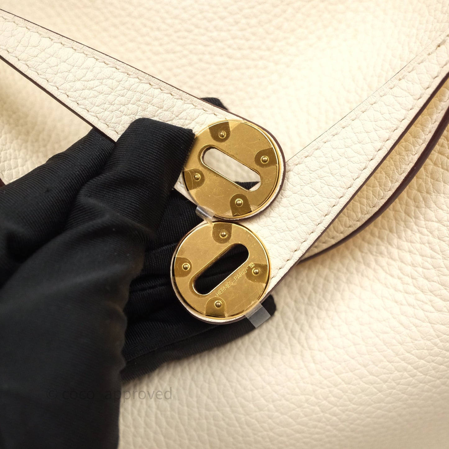 Hermès Lindy 26 Nata I2 Taurillon Clemence Gold Hardware