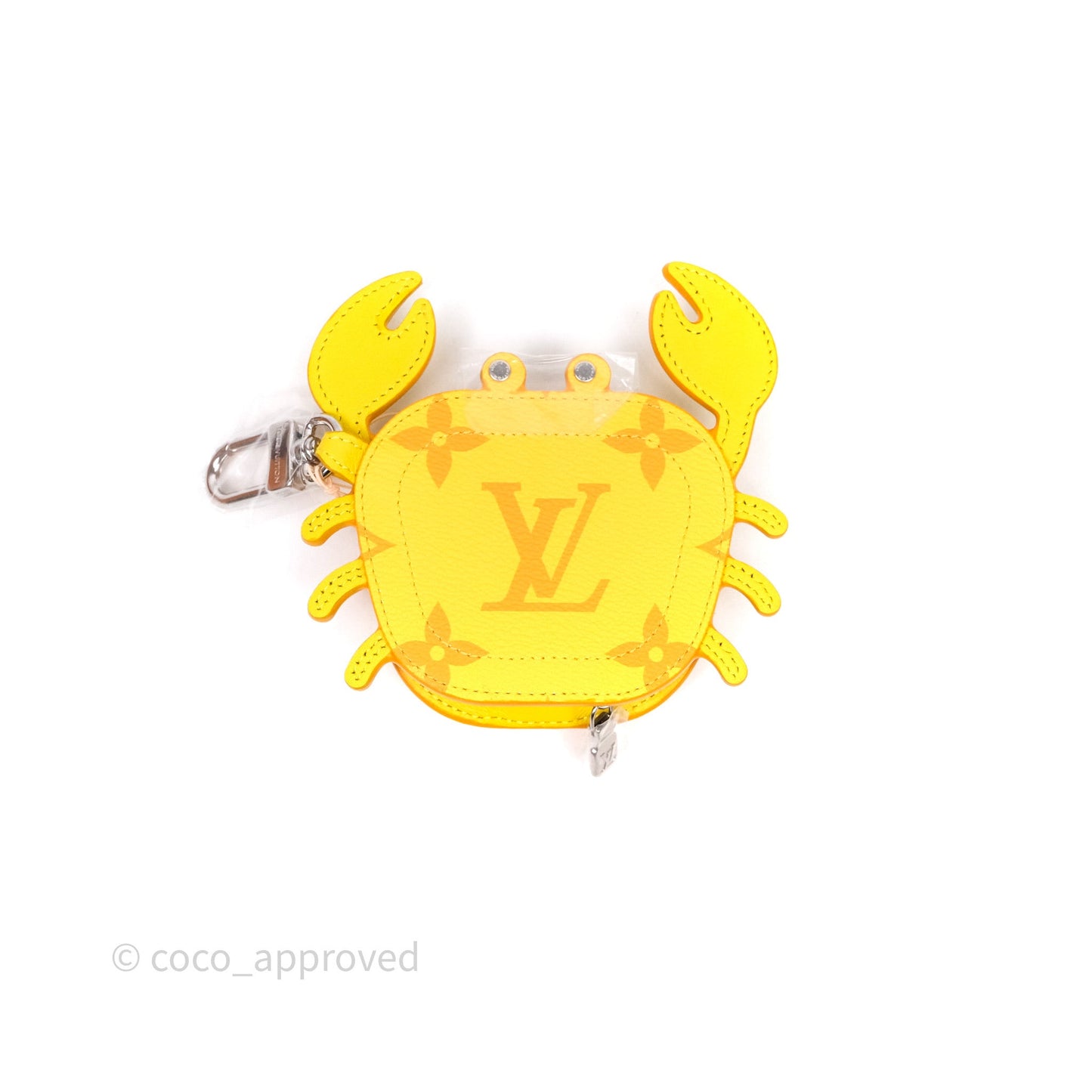 Louis Vuitton Crab Bag Charm Yellow