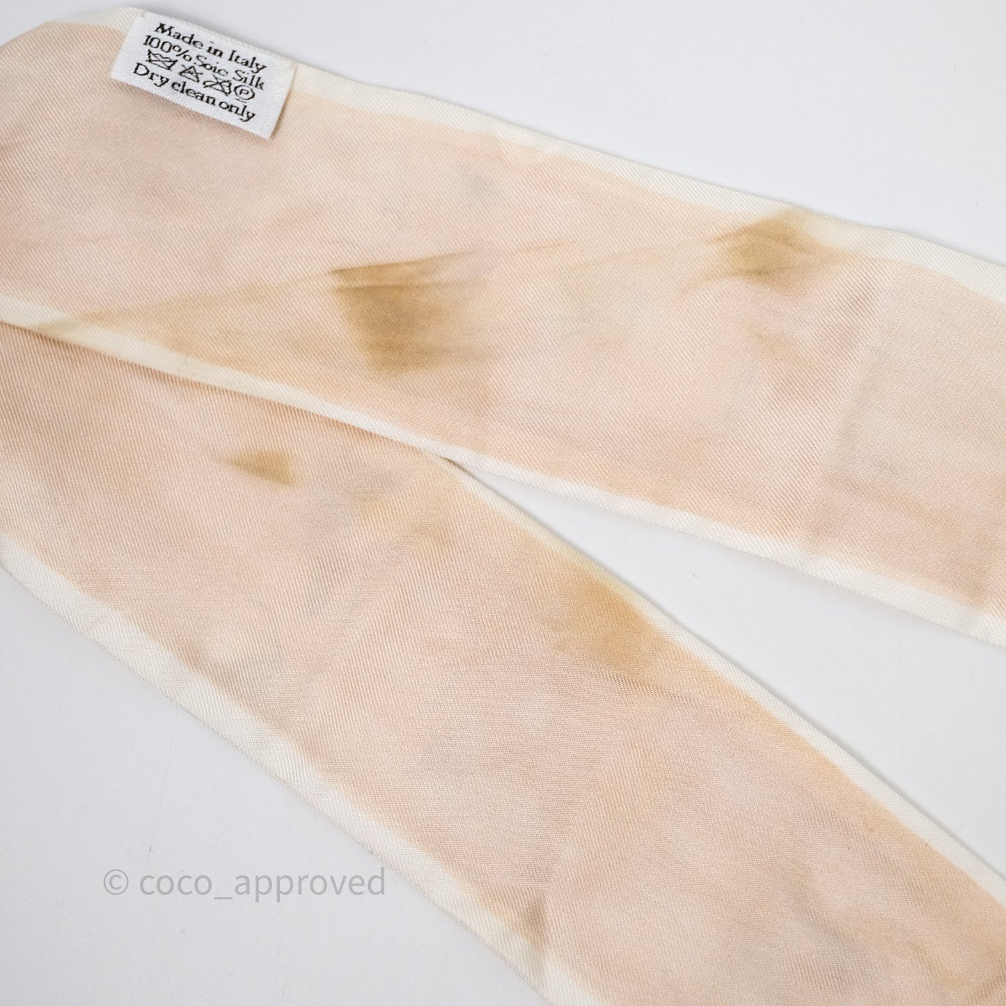 Christian Dior Silk Mitzah ABCDIOR "C" Twilly