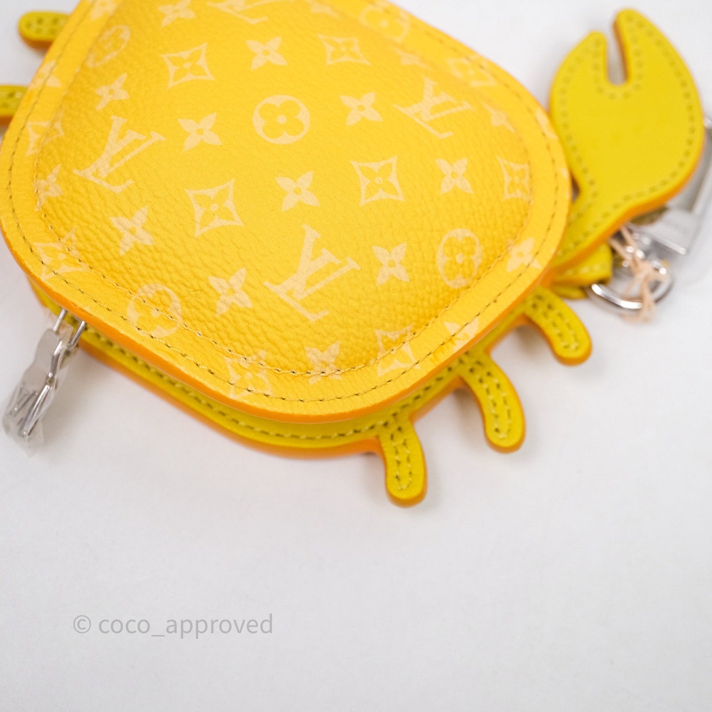 Louis Vuitton Crab Bag Charm Yellow