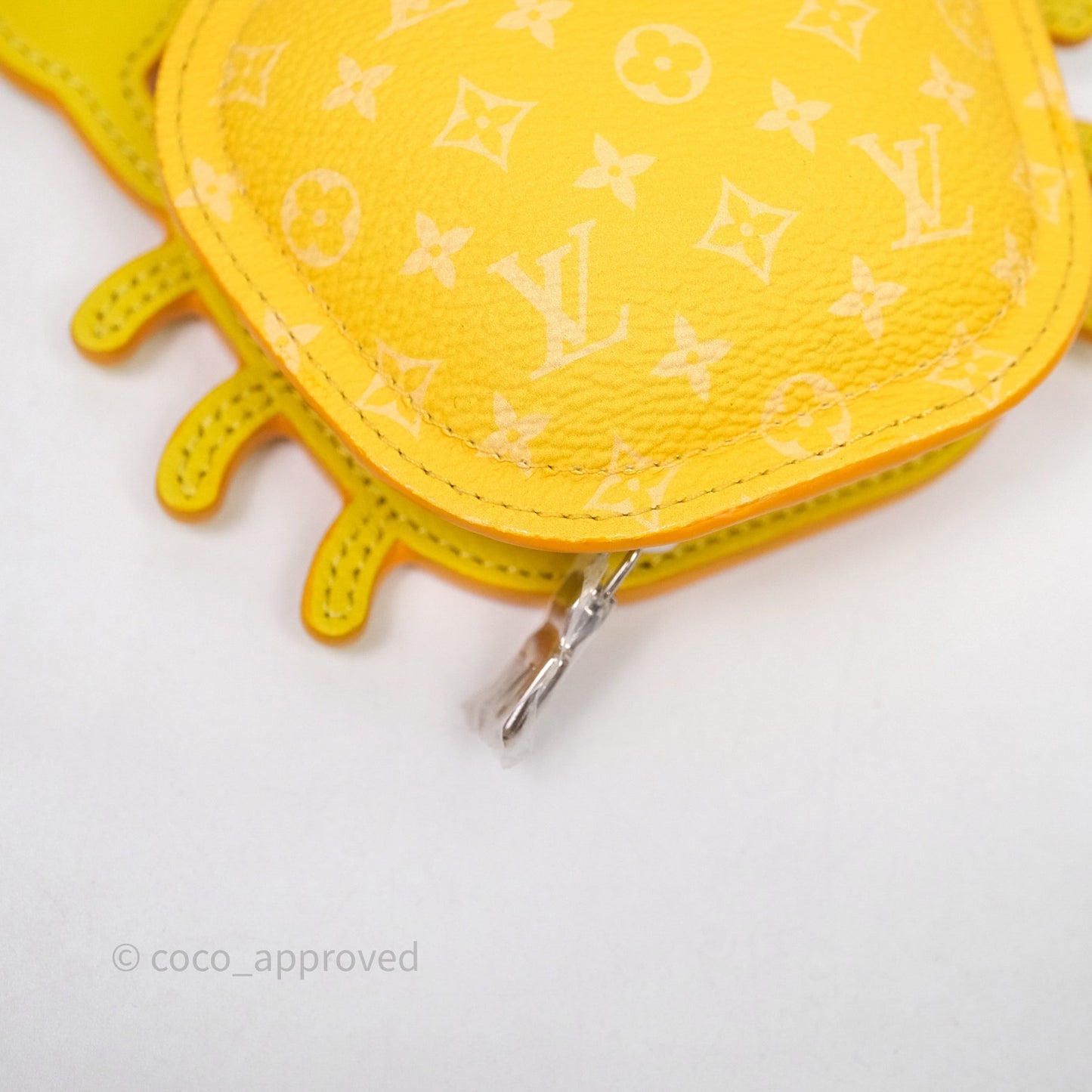 Louis Vuitton Crab Bag Charm Yellow