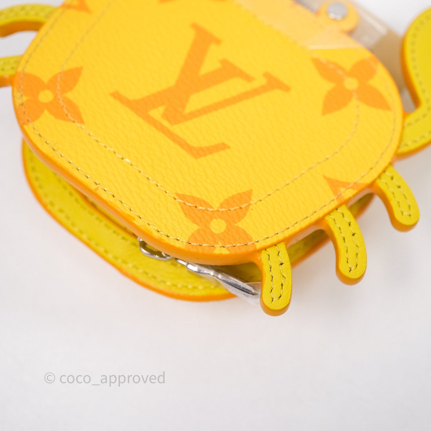 Louis Vuitton Crab Bag Charm Yellow