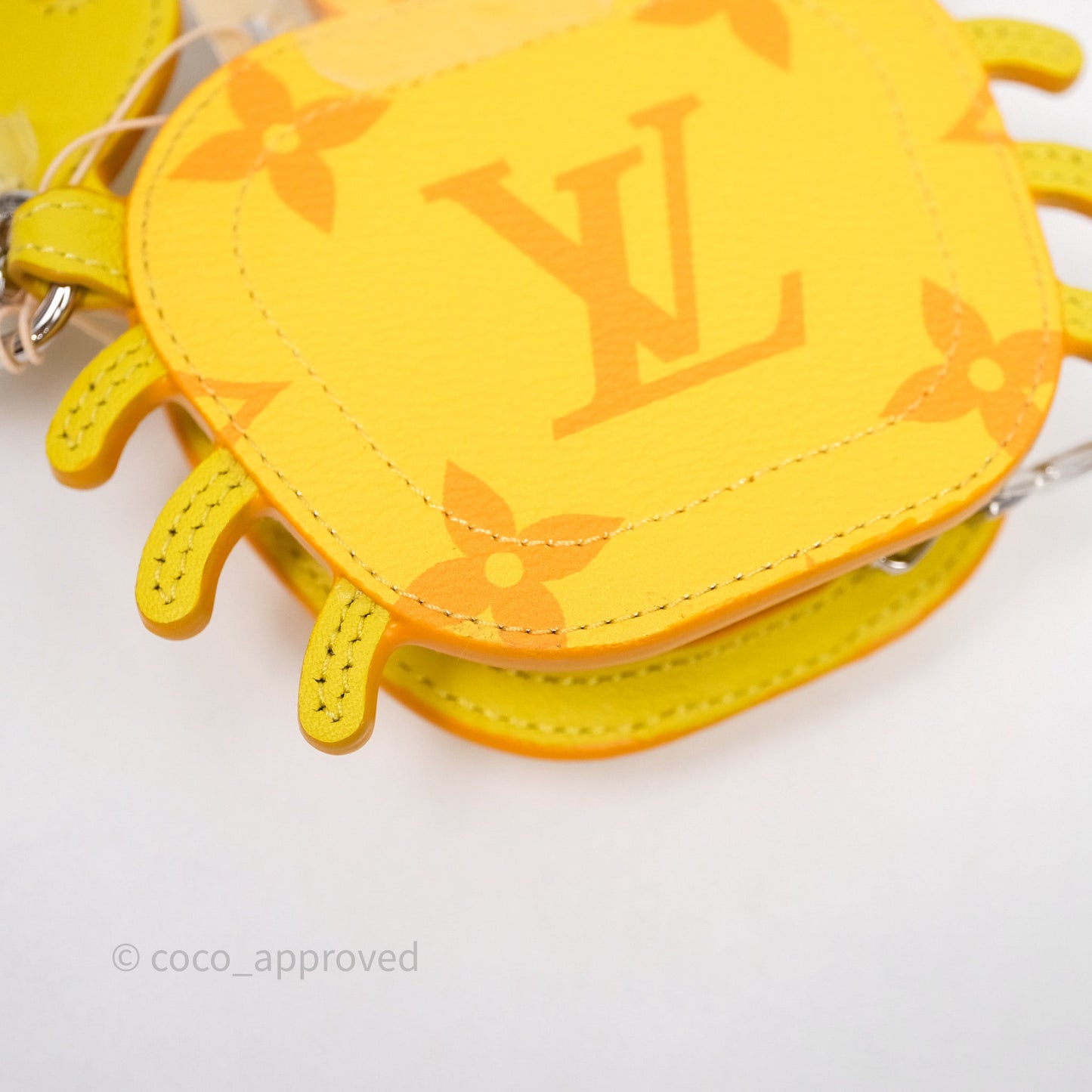 Louis Vuitton Crab Bag Charm Yellow