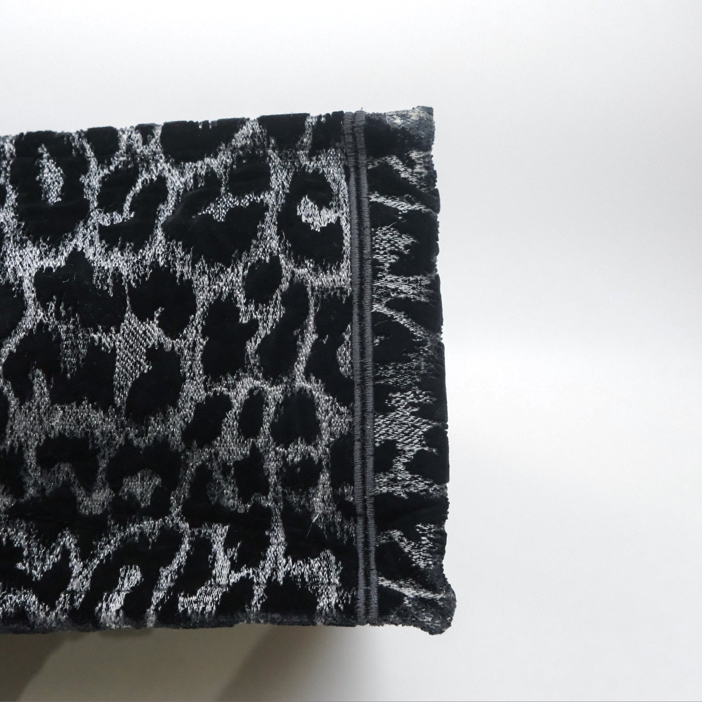 Christian Dior Christian Dior Leopard Velvet Book Tote