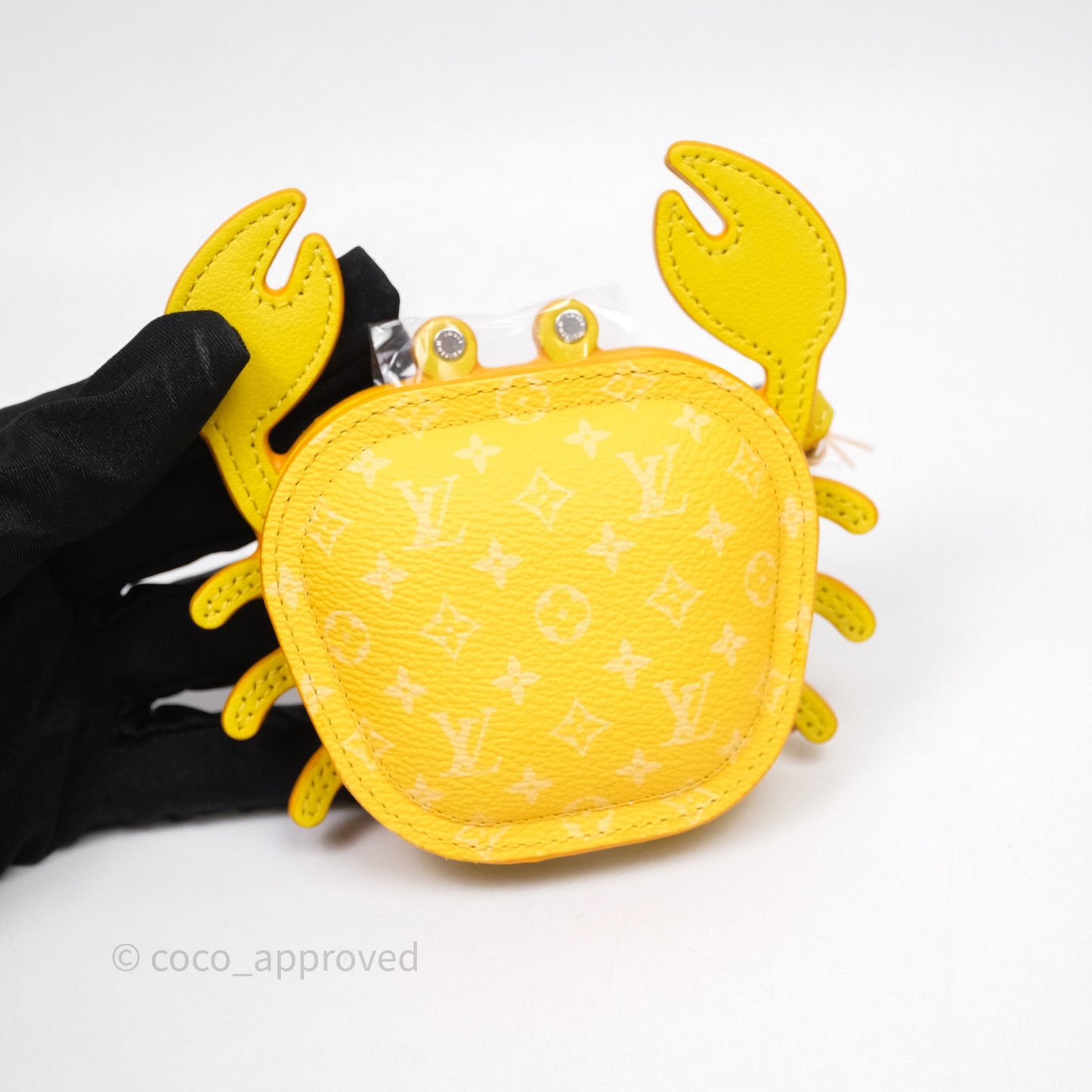 Louis Vuitton Crab Bag Charm Yellow