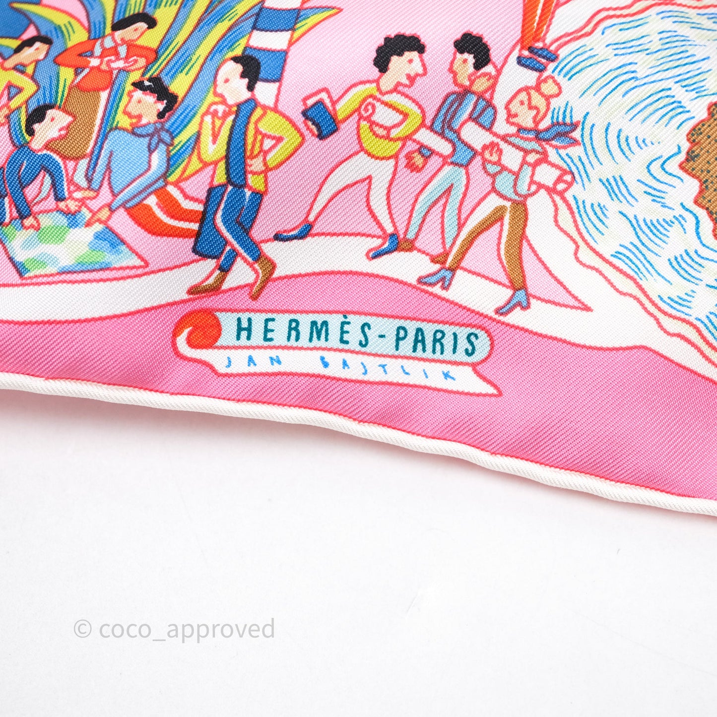 Hermes Exposition Universell Silk Scarf 90