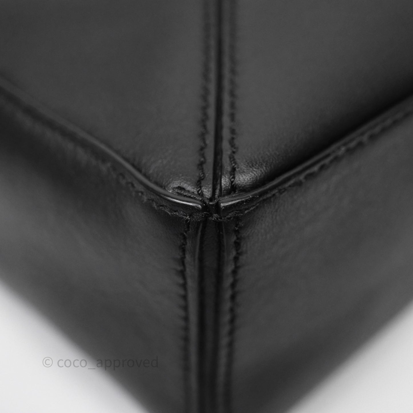 Loewe Mini Puzzle Bag Black Calfskin Silver Hardware