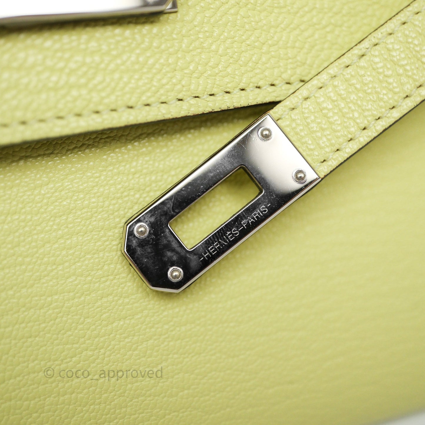 Hermès Kelly To Go Wallet Jaune Bourgeon R9 Chevre Mysore Palladium Hardware
