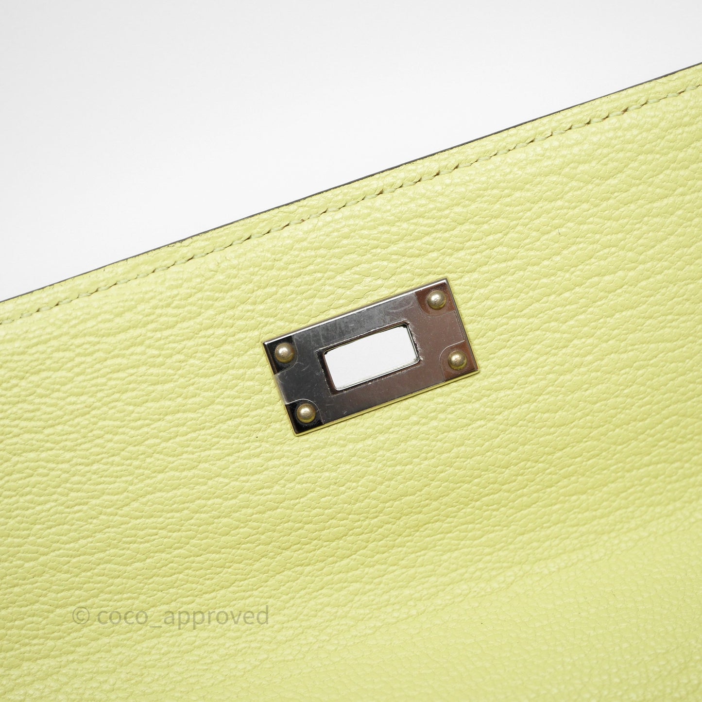 Hermès Kelly To Go Wallet Jaune Bourgeon R9 Chevre Mysore Palladium Hardware