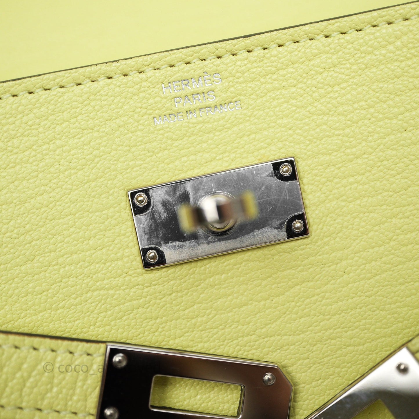 Hermès Kelly To Go Wallet Jaune Bourgeon R9 Chevre Mysore Palladium Hardware