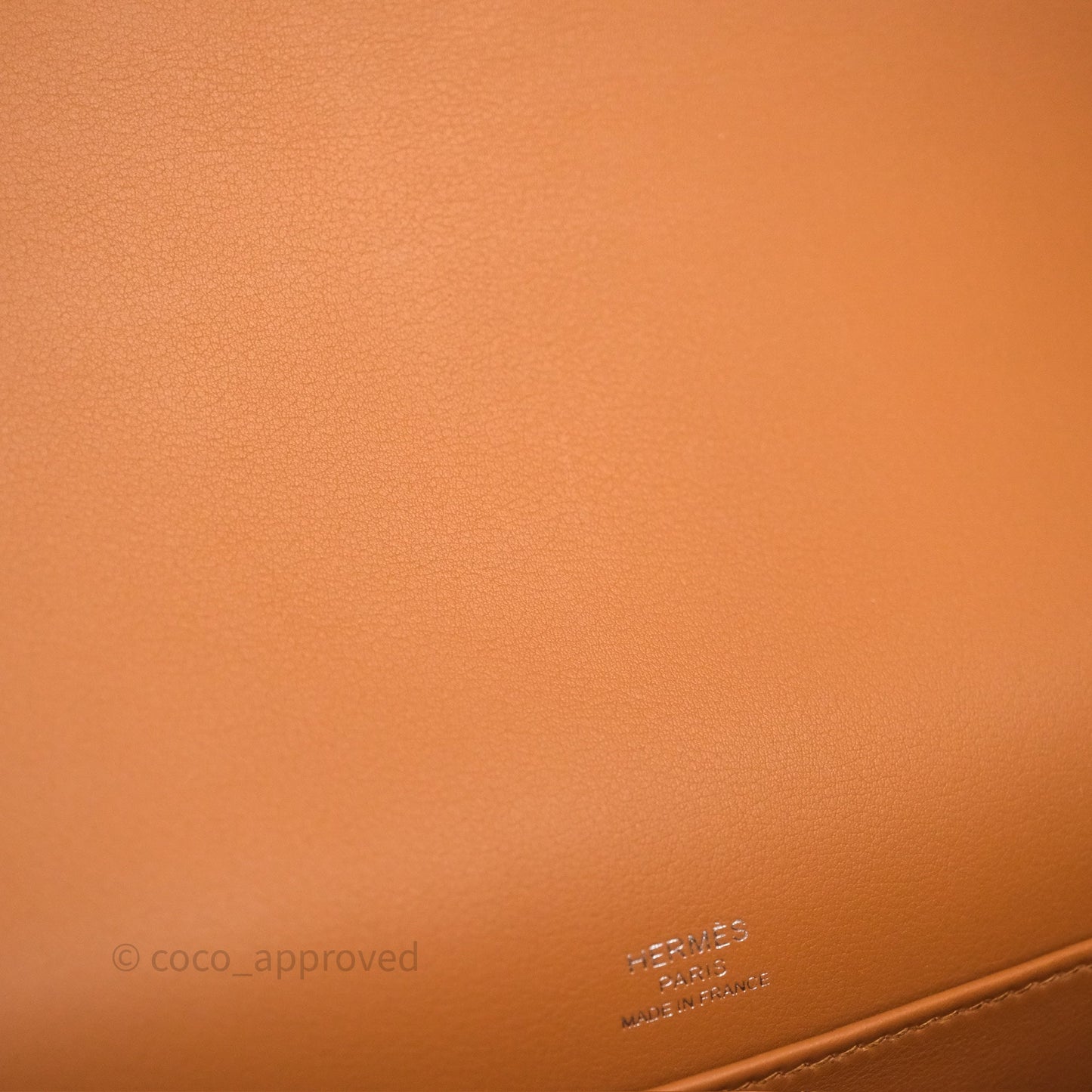 Hermès Geta Bag Quebracho 2J Chevre Mysore/ Chai 0M Sangle Palladium Hardware