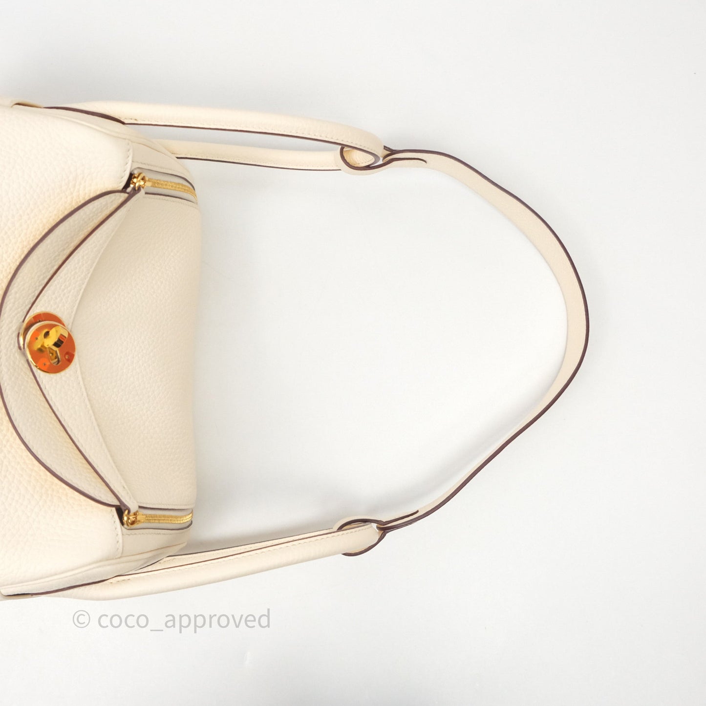 Hermès Lindy 26 Nata I2 Taurillon Clemence Gold Hardware