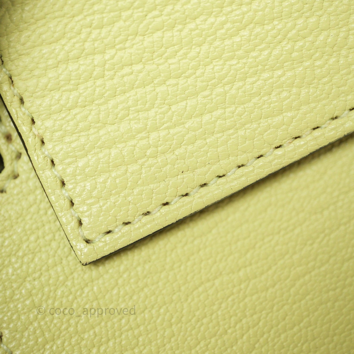 Hermès Kelly To Go Wallet Jaune Bourgeon R9 Chevre Mysore Palladium Hardware