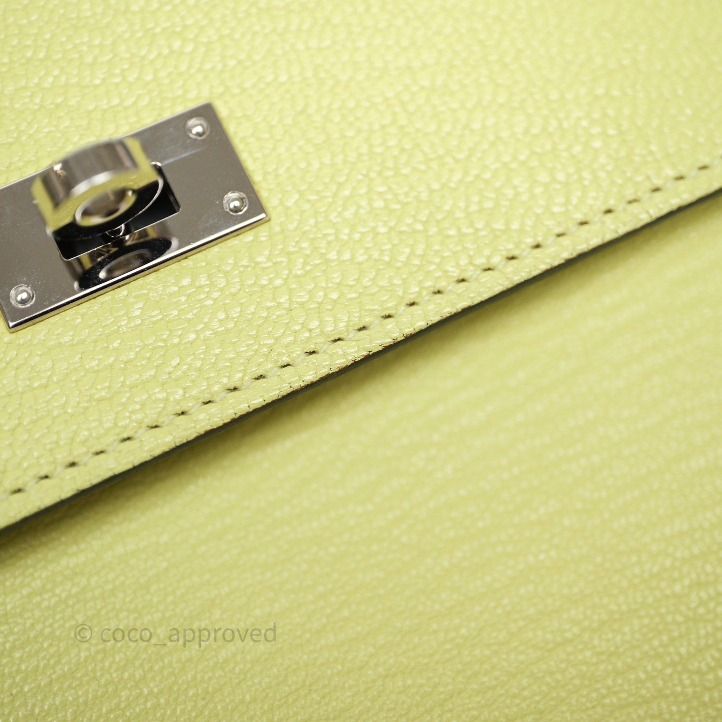 Hermès Kelly To Go Wallet Jaune Bourgeon R9 Chevre Mysore Palladium Hardware