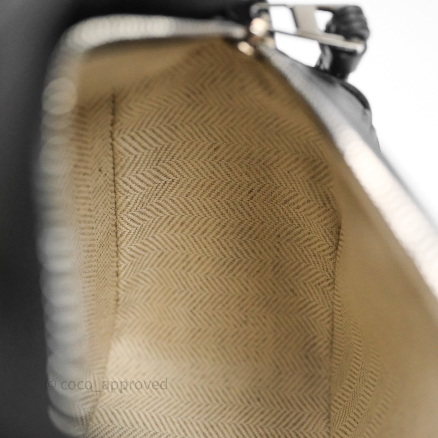 Loewe Mini Puzzle Bag Black Calfskin Silver Hardware