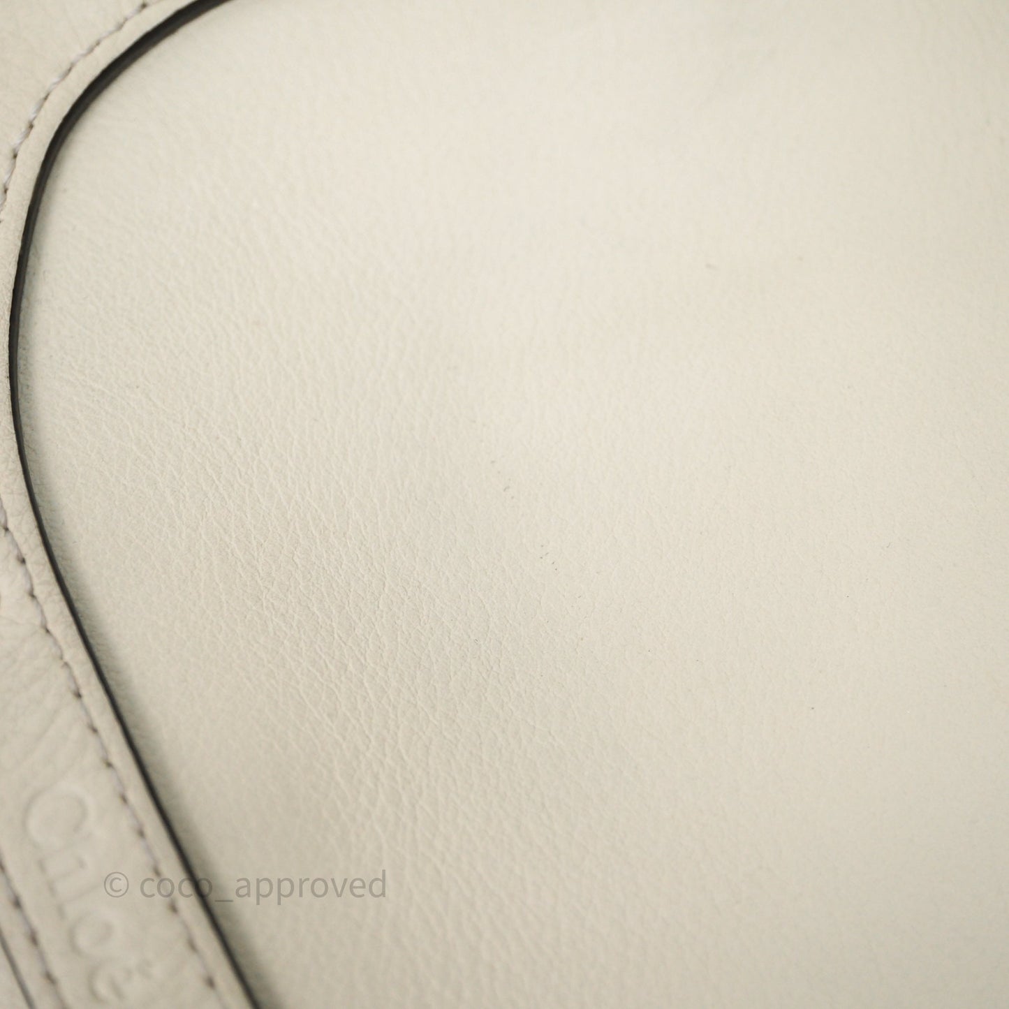 Chloé Nile Crossbody Bag White Calfskin