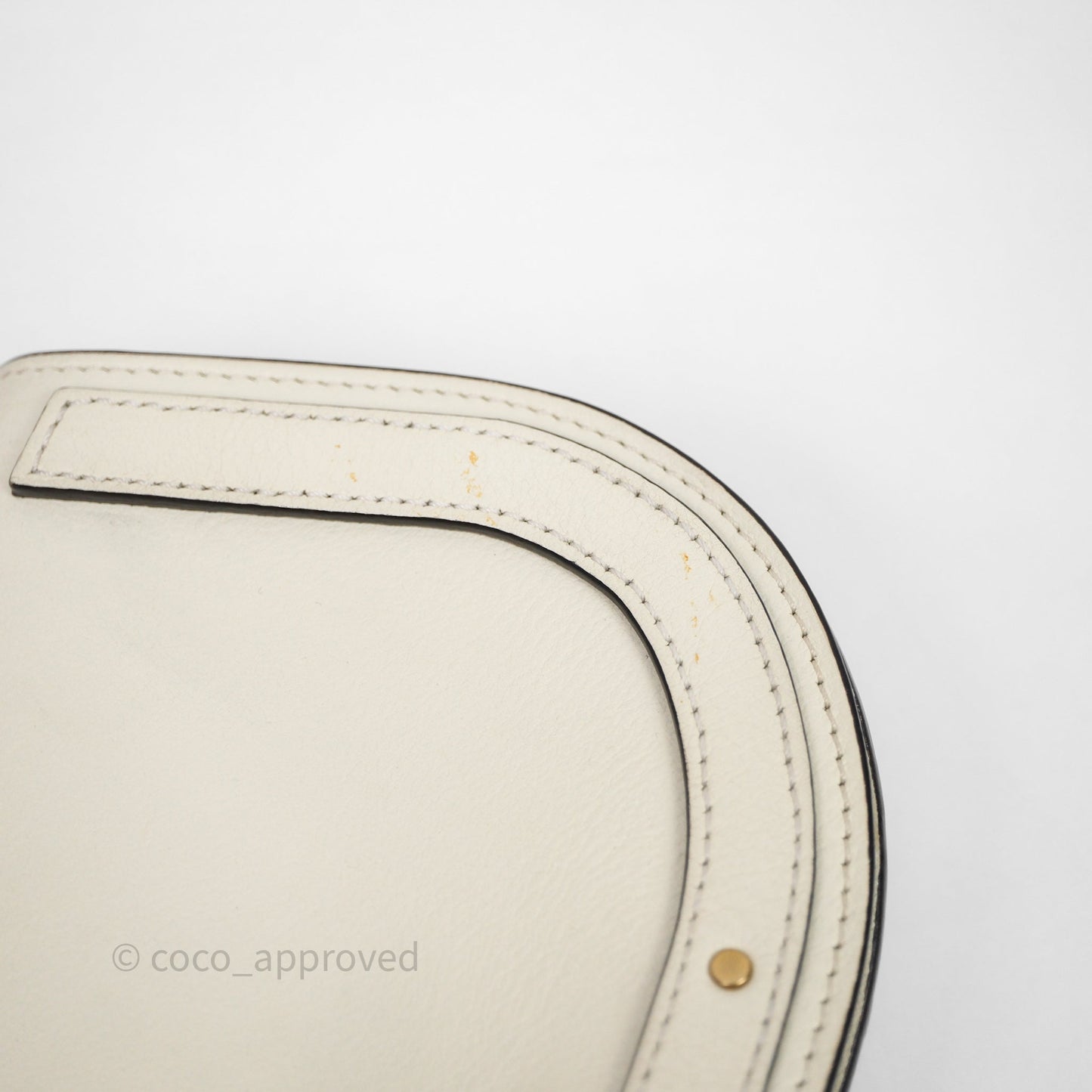 Chloé Nile Crossbody Bag White Calfskin