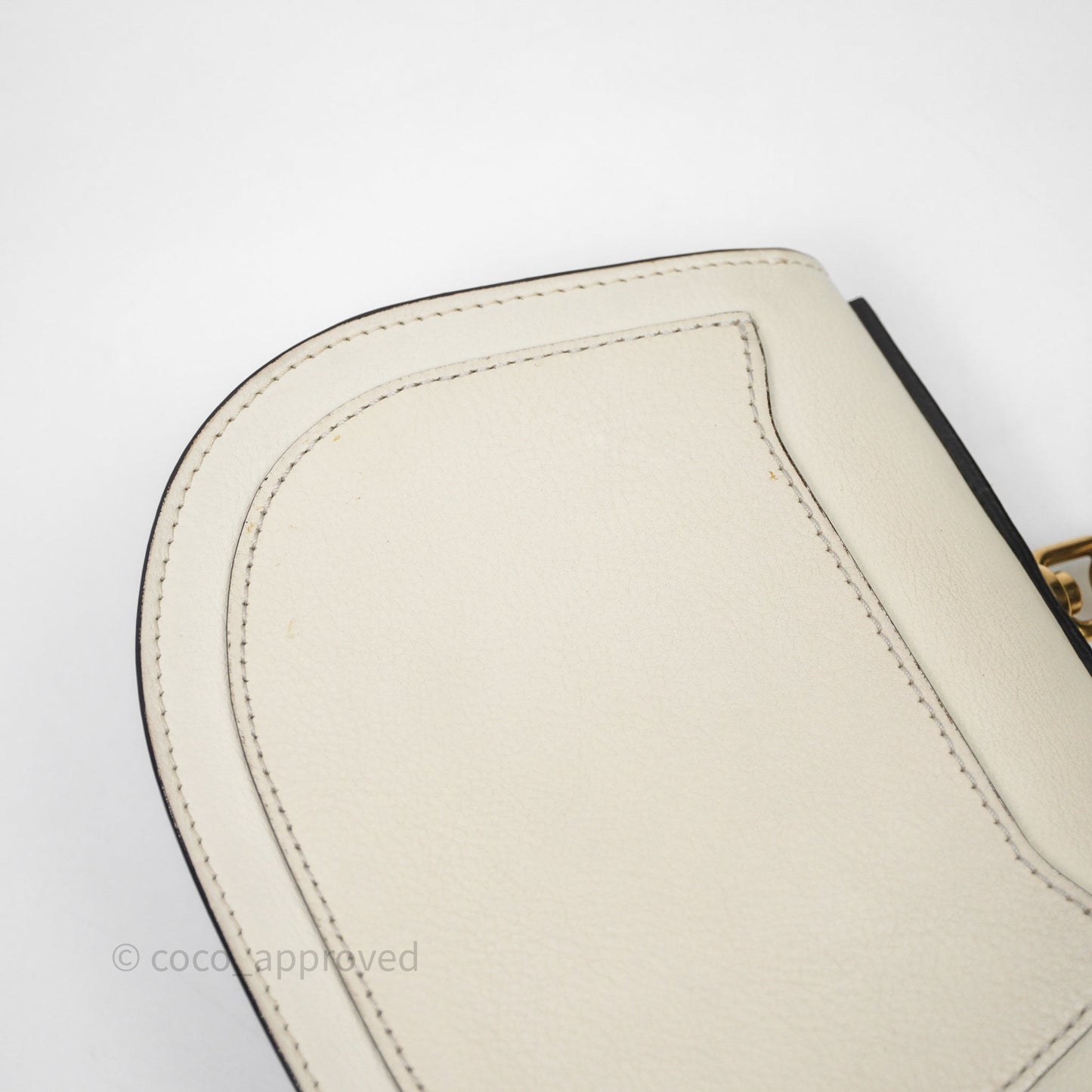 Chloé Nile Crossbody Bag White Calfskin